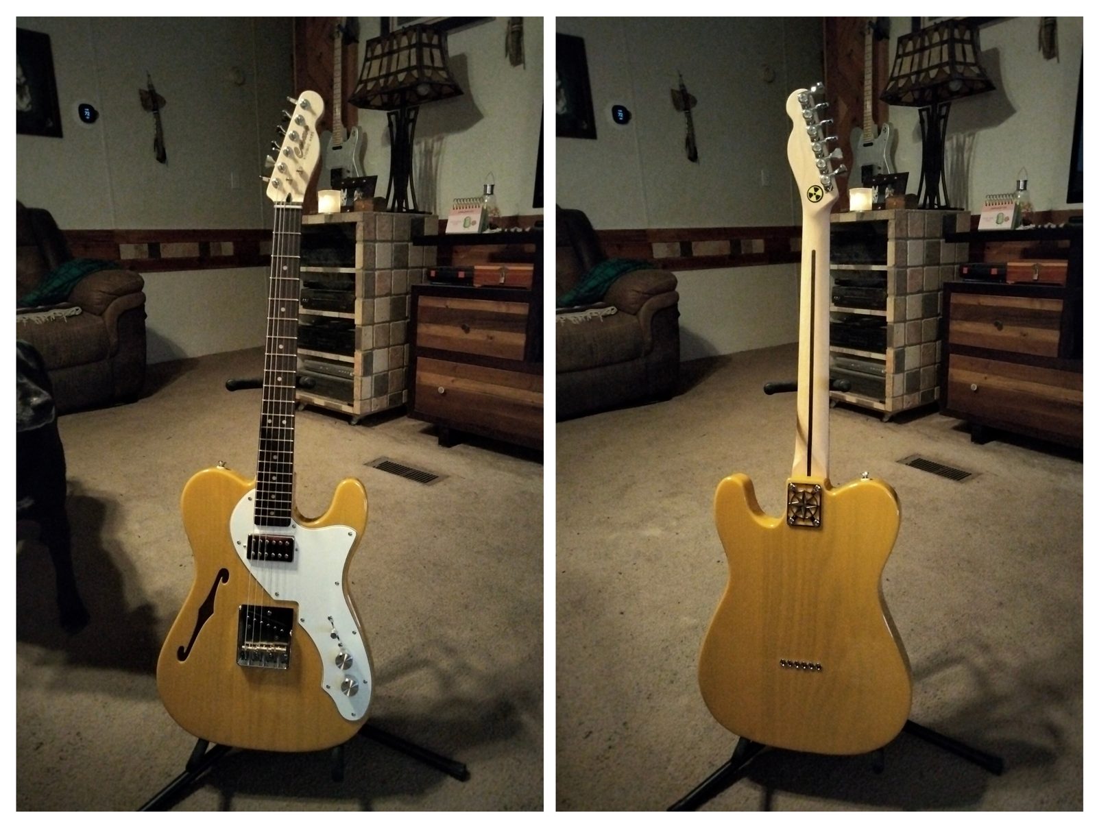 KA semi-hollow custom build