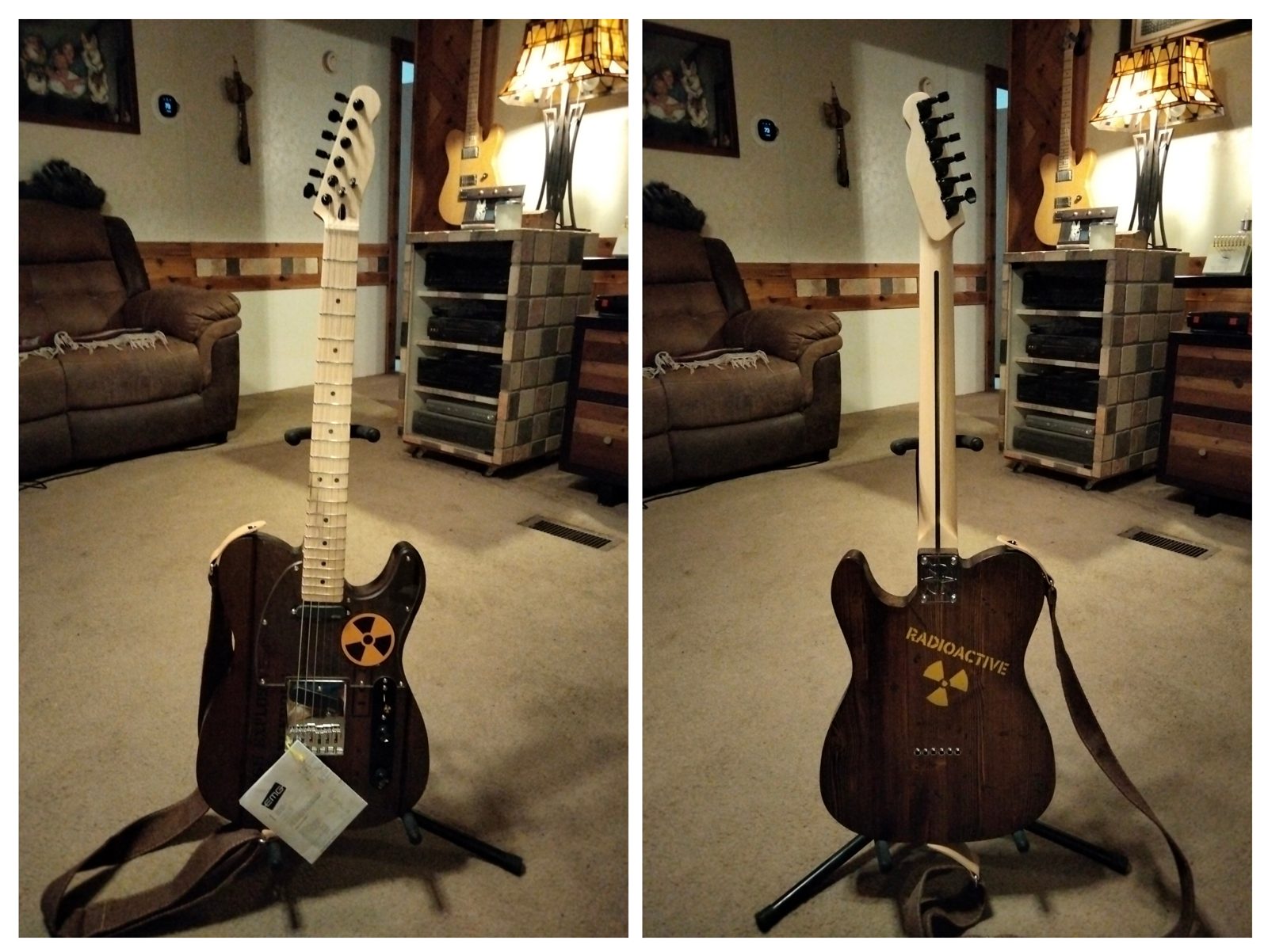Nuclear custom guitar build